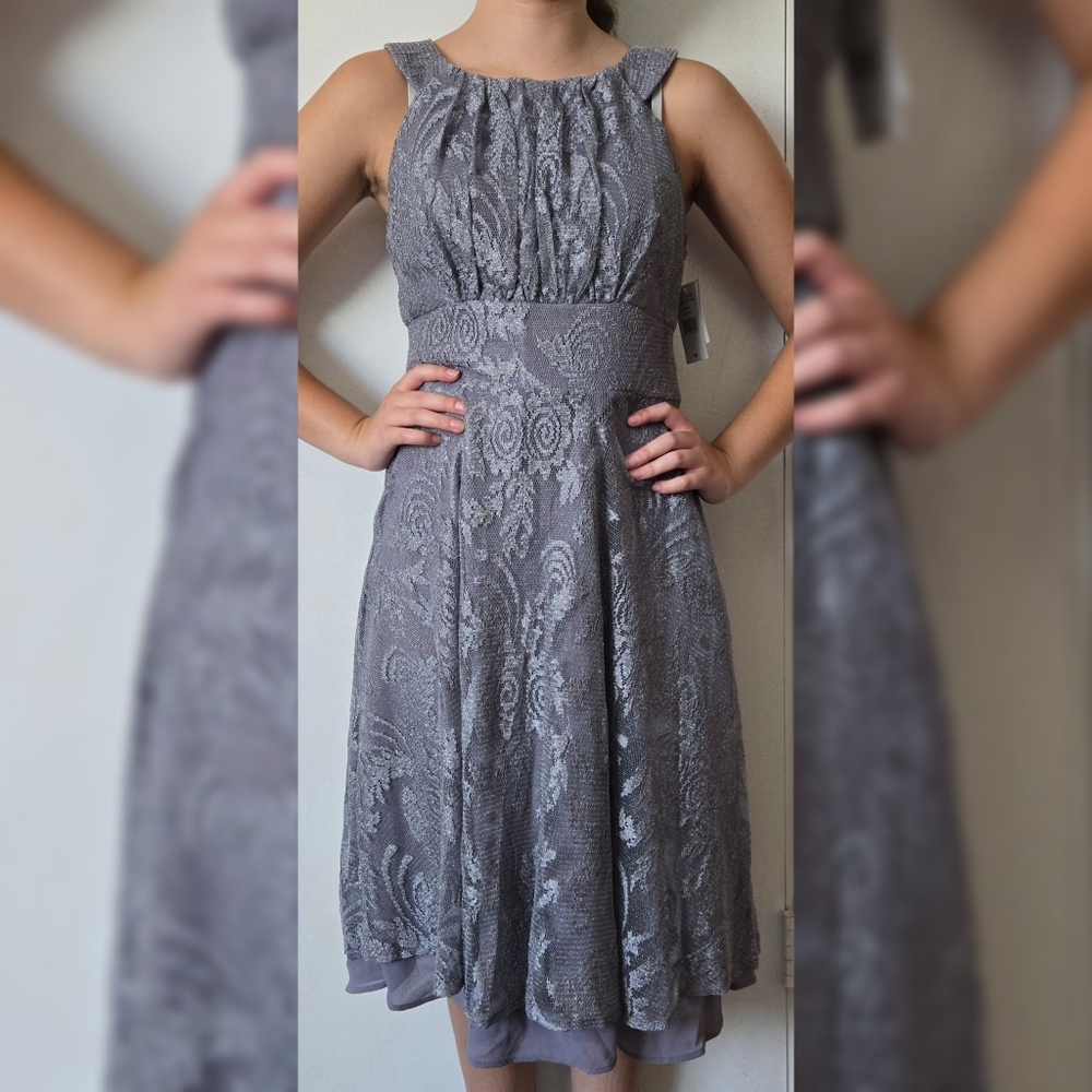 NWT J Taylor Sparkly Formal Dress Sz 4